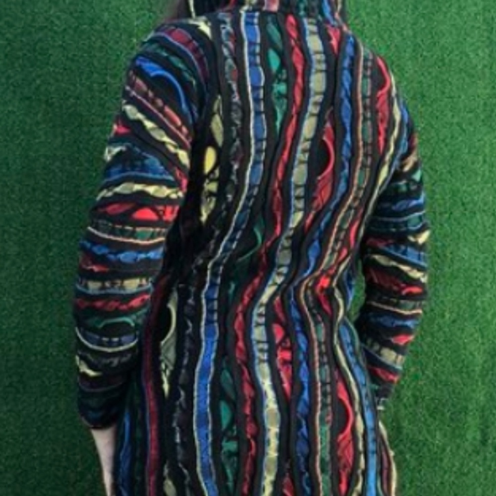 Coogi long cardigan